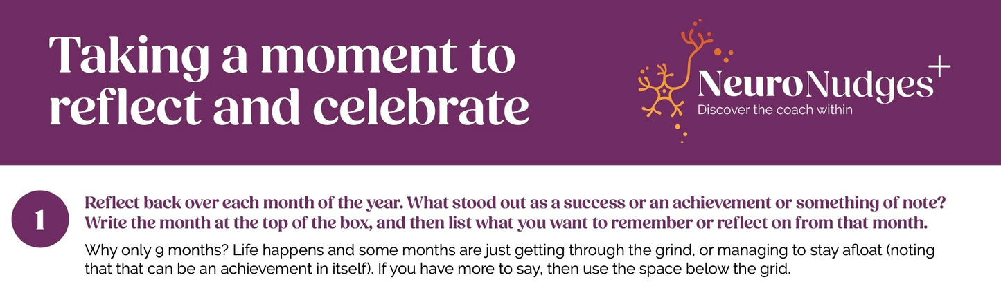 Downloadable Coaching Tools: Take a Moment and Reflect (Individual and Team)